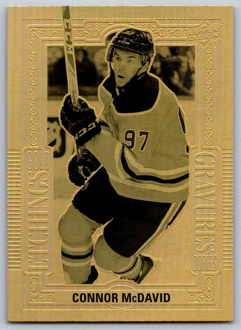 2018-19 Tim Hortons Gold Etchings GE-10 Connor McDavid : Amazon.ca